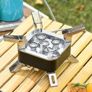 Portable 15800W Windproof Camping Stove with Piezo Ignition