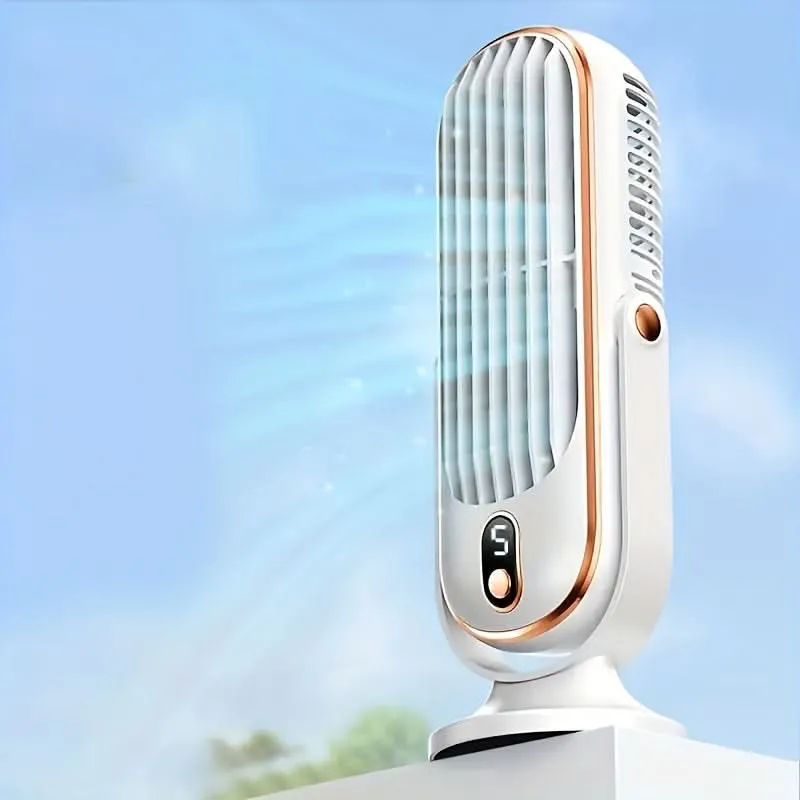 Portable Air Cooler Fan – 720° Rotation & USB Rechargeable