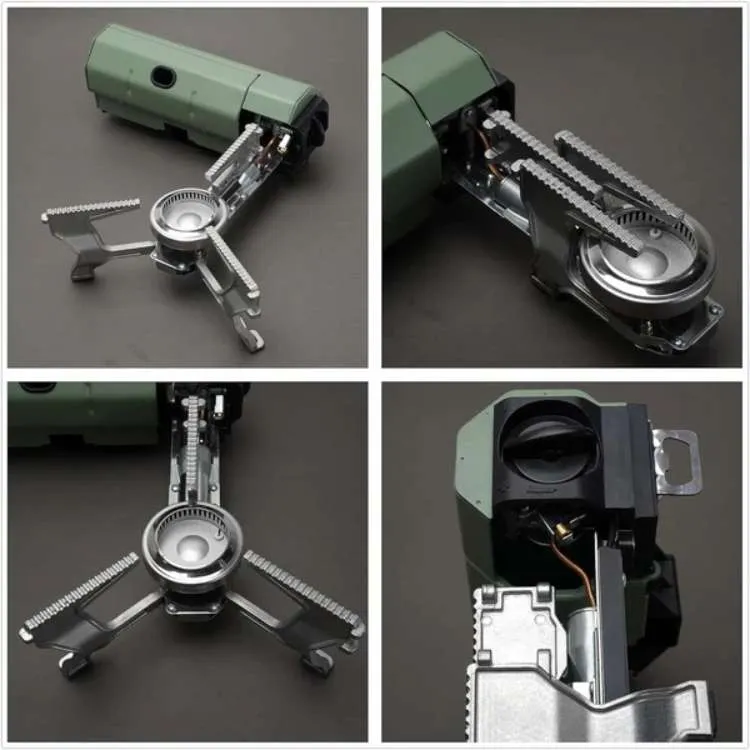 Portable CampChef Camping Gas Stove with Adjustable Flame Control for Outdoor Cooking & Backpacking