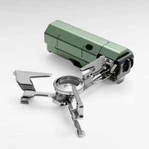 Portable CampChef Camping Gas Stove with Adjustable Flame Control for Outdoor Cooking & Backpacking