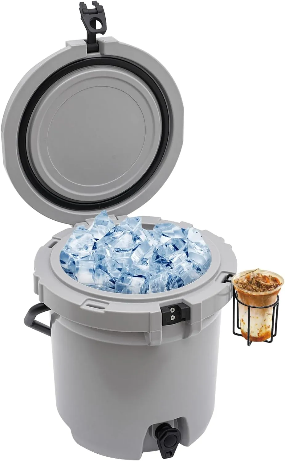 Portable Cooler Leak-Proof Ice Chest Lunch Box Hard Coolers with Extra Ice Pack for BBQ, Camping, Pincnic