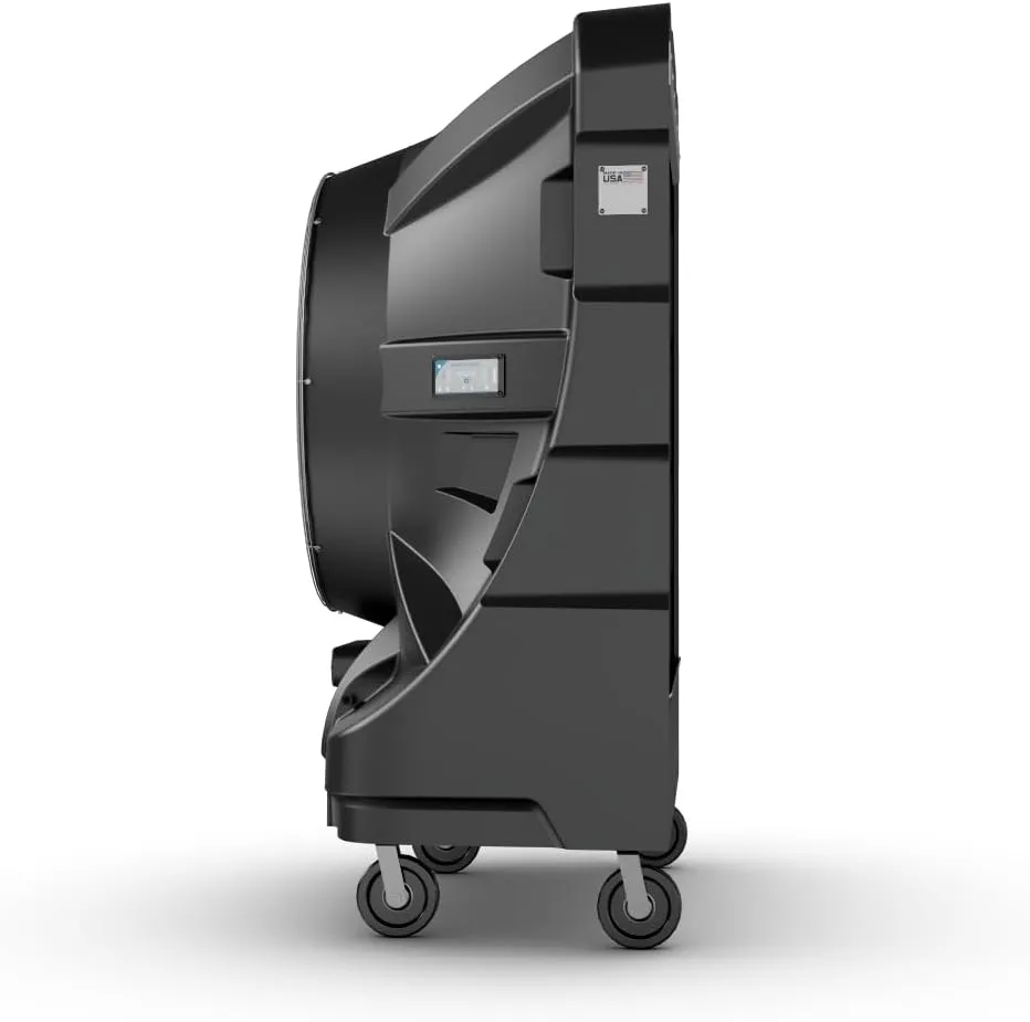 Portacool Apex 6500 (PACA65001A1) – Wi-Fi Enabled High Velocity Portable Evaporative Cooler for 6500 sq. ft. with up to 40-foot Reach, Programable, 66 Gallon Reservoir, Variable Speed