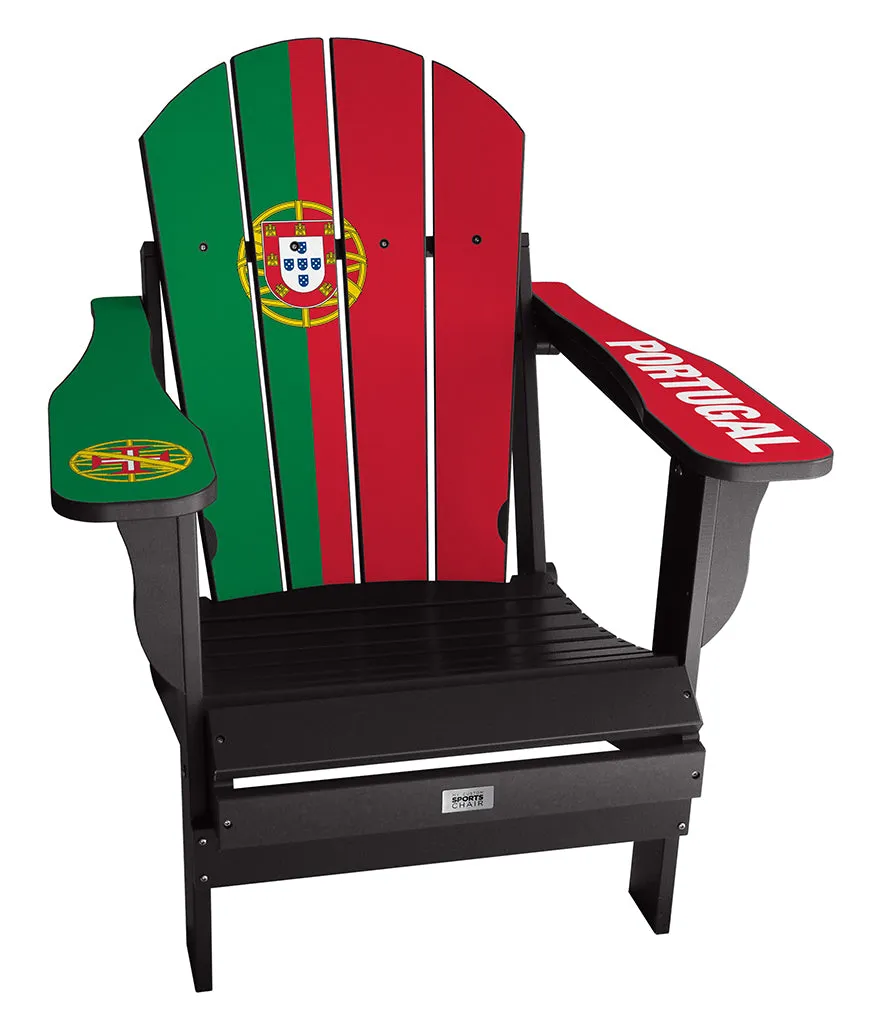 Portugal Flag Complete Custom with personalized name and number Chair Mini