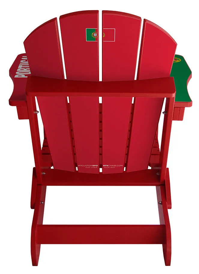 Portugal Flag Complete Custom with personalized name and number Chair Mini