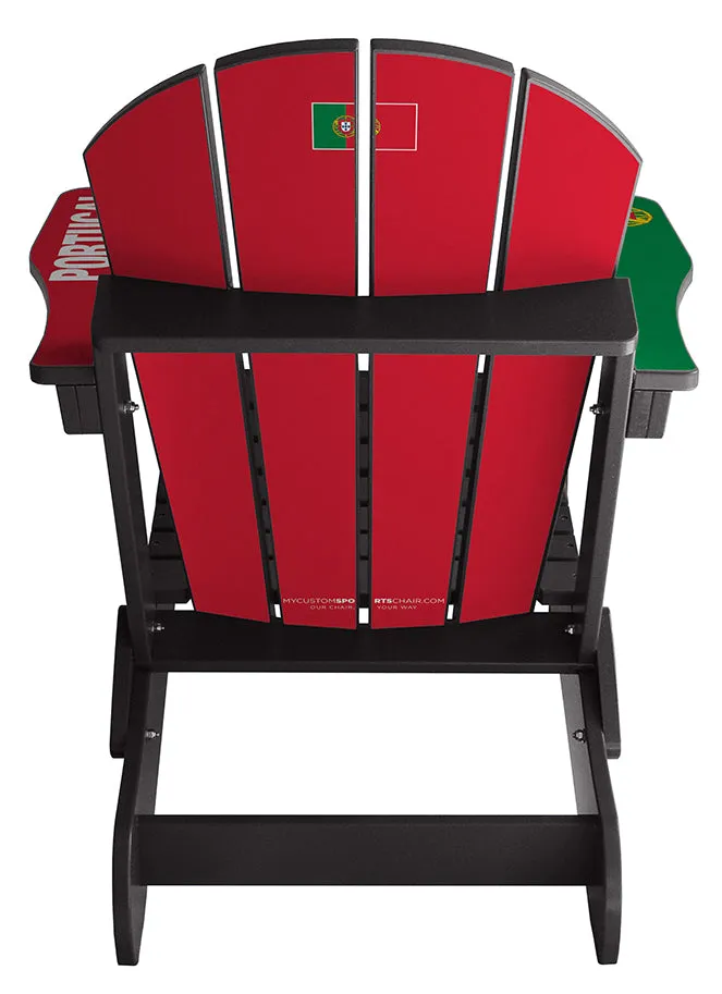 Portugal Flag Complete Custom with personalized name and number Chair Mini