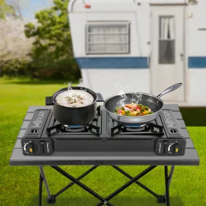 Propane  2 Burner Camping Stove