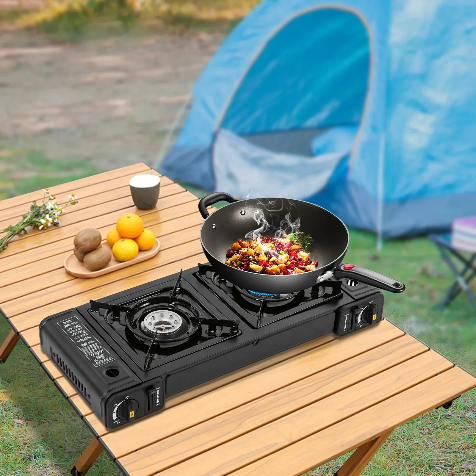 Propane  2 Burner Camping Stove