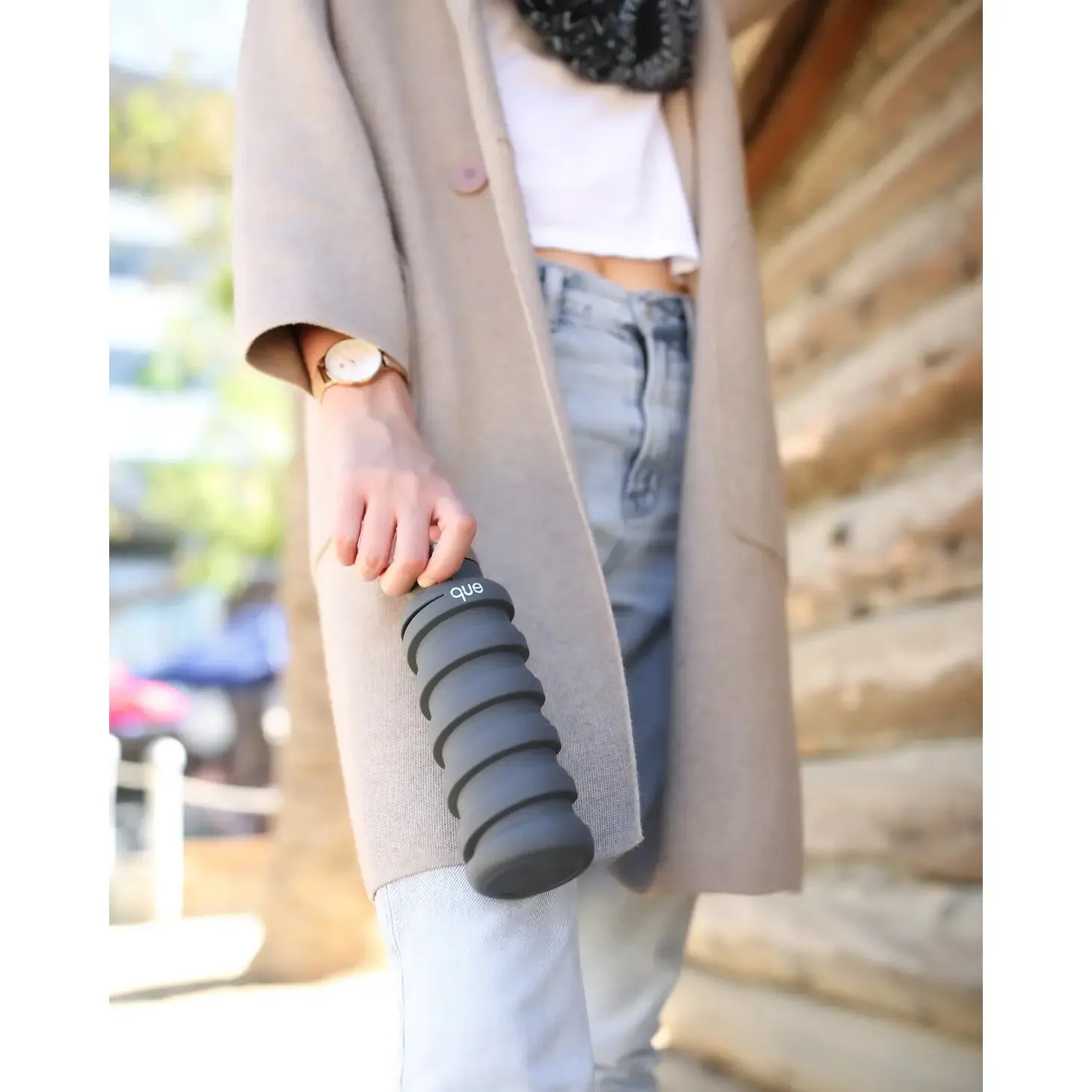 Que Collapsible Water Bottle (20 oz)