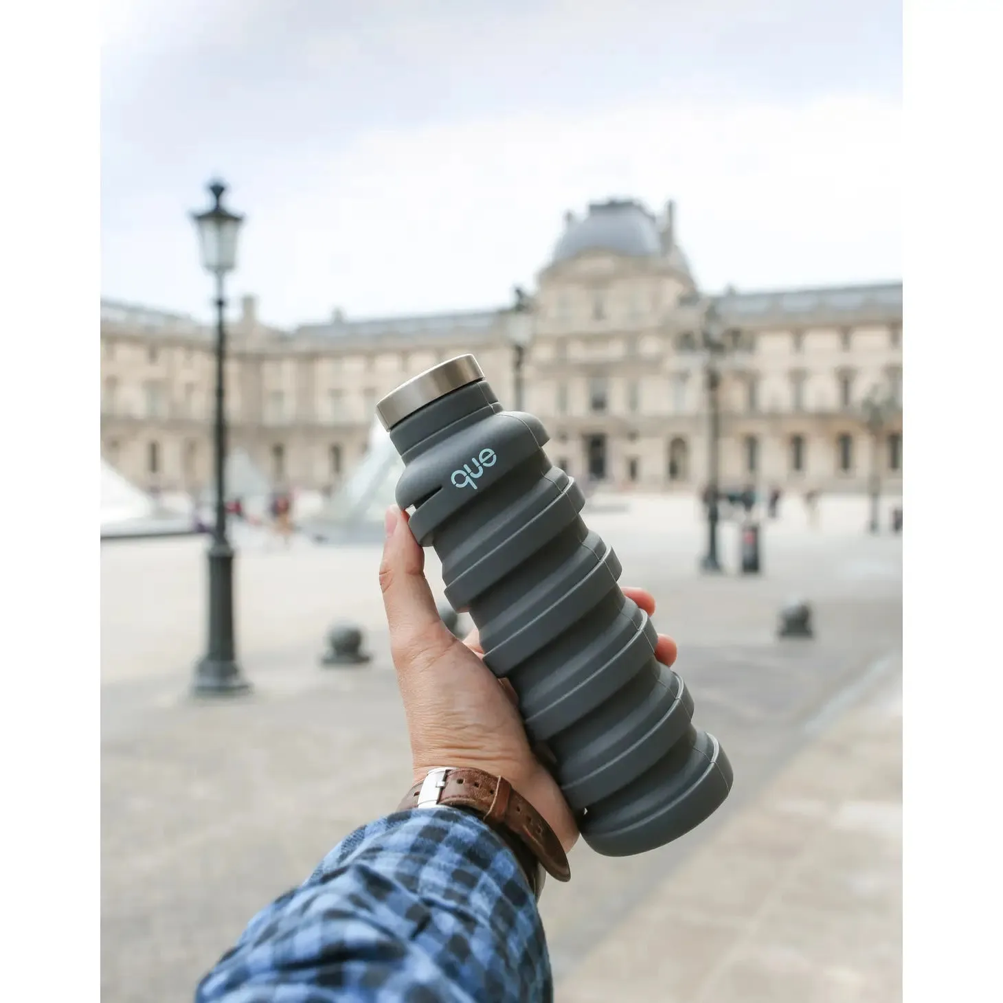 Que Collapsible Water Bottle (20 oz)