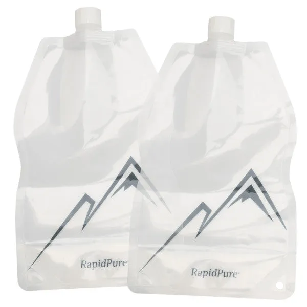 RapidPure 1.5L Collapsible Bottle (2pk)