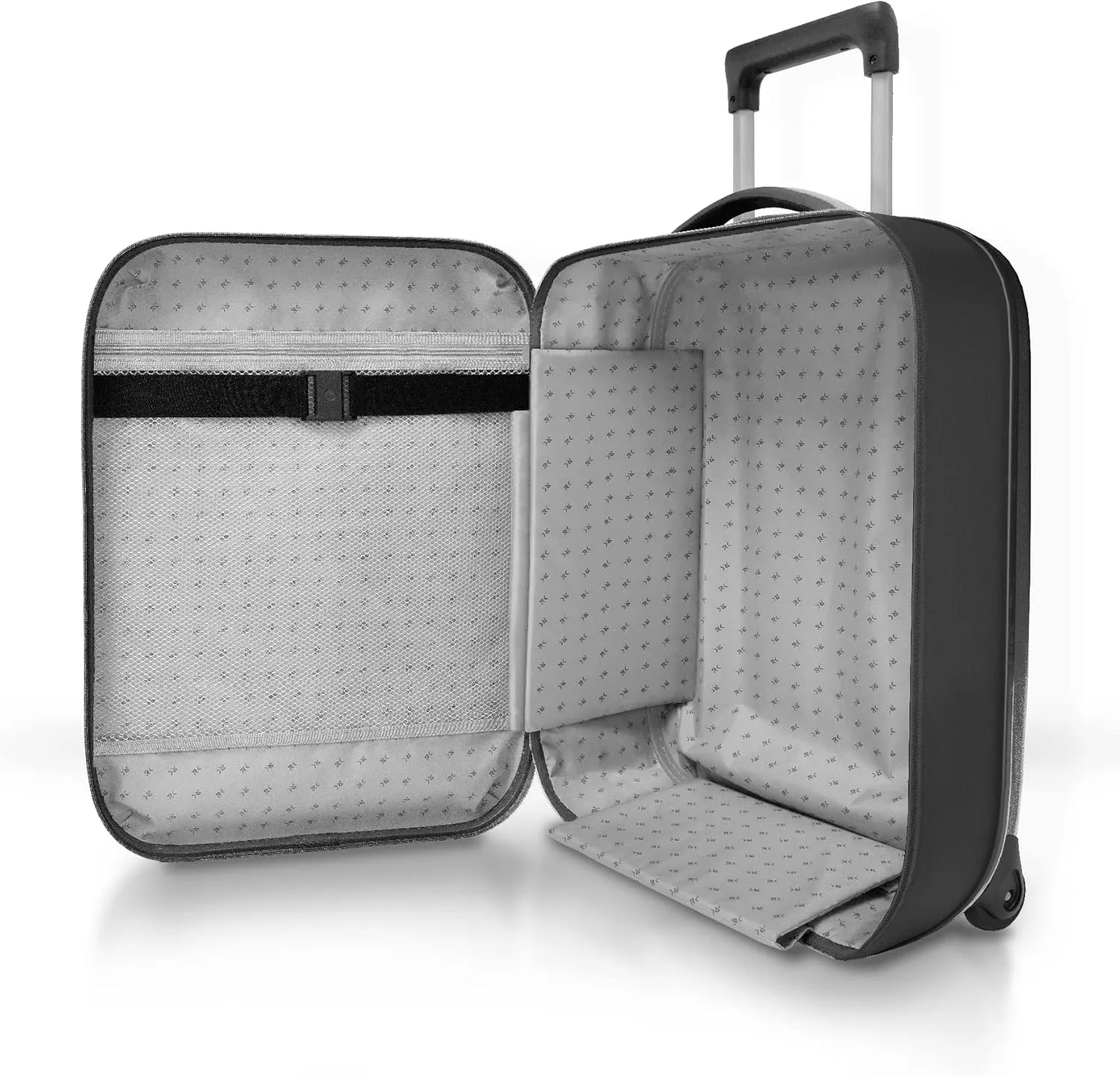 Rollink Flex Aura Cabin Premium Fully Collapsible Suitcase - Silent, Coated Wheels for Smooth Gliding, Durable & Impact-Resistant design, Water Resistant Fabric on Each Side, Carry-On 21" 10.5 GL