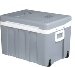 Rootz 50L Portable Electric Cooler and Warmer - Mini Fridge - 2-in-1 - AC/DC Adapter - Eco-Friendly - 60cm x 41cm x 42cm