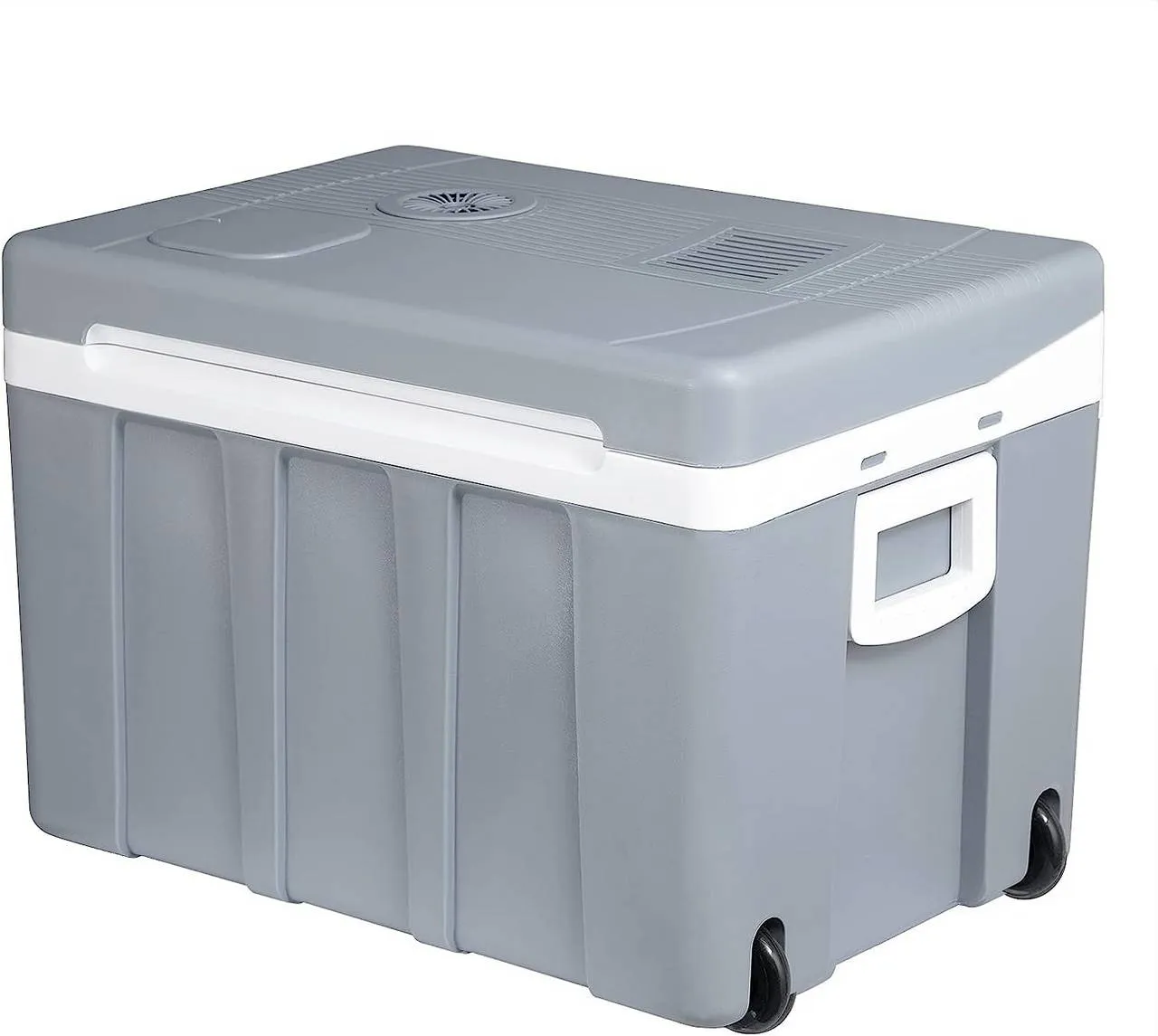 Rootz 50L Portable Electric Cooler and Warmer - Mini Fridge - 2-in-1 - AC/DC Adapter - Eco-Friendly - 60cm x 41cm x 42cm