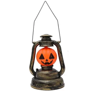 RSAAUD® 1 Pcs Halloween Pumpkin Lantern LED Candle Light Decorative LED Lamp Ornament Supplies for Halloween Decoration| LED Pumpkin Candle |Halloween LED Lantern Big Pumpkin Latern