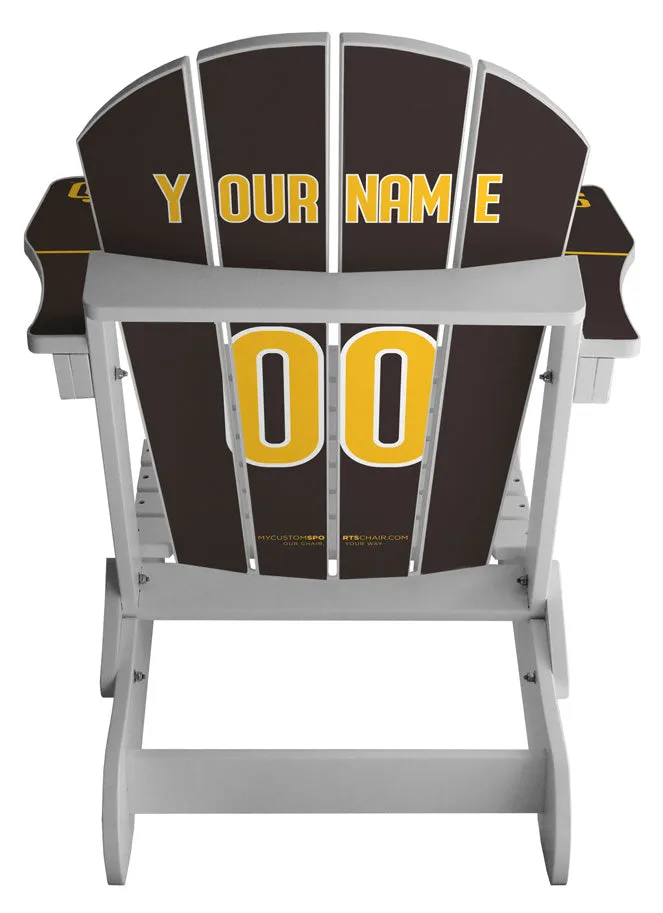 San Diego Padres Complete Custom with personalized name and number Jersey Chair