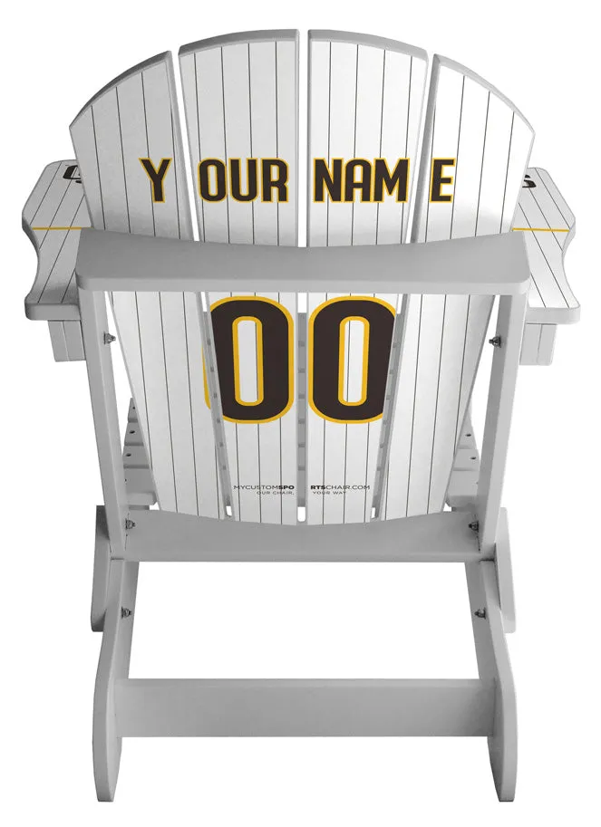 San Diego Padres Complete Custom with personalized name and number Jersey Chair