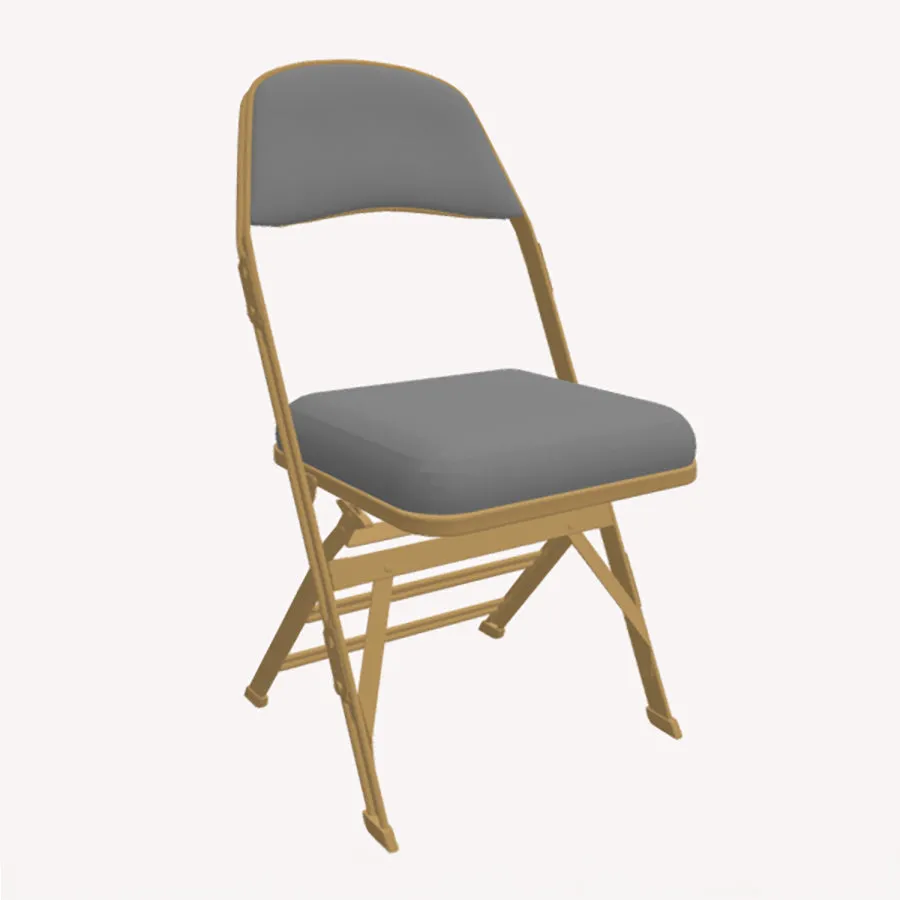 Sandler 4400B B-Shape Folding Chair with an Automatic Tip-Up Seat