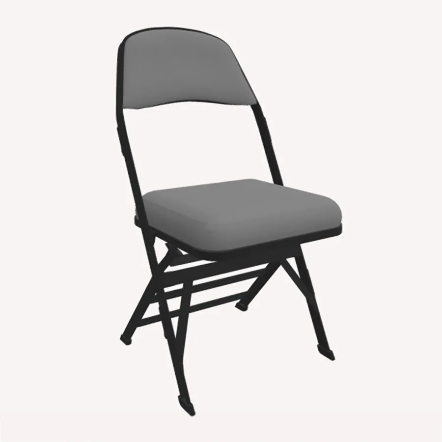 Sandler 4400B B-Shape Folding Chair with an Automatic Tip-Up Seat