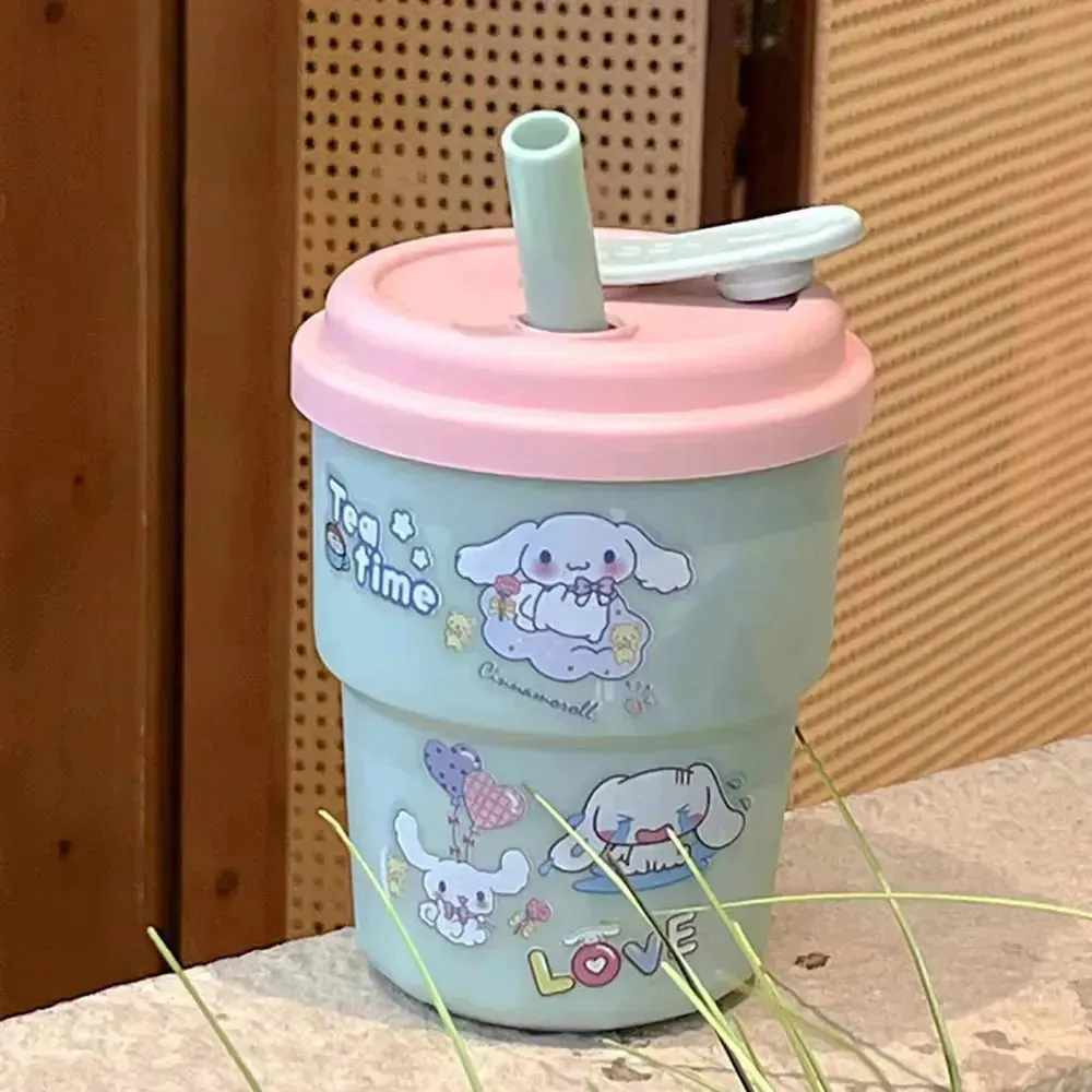 Sanrio DIY Kawaii Straw Cup (420 ml)