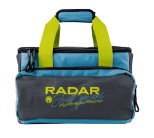 Six Pack Cooler - Vintage Blue / Neon Green - OSFM