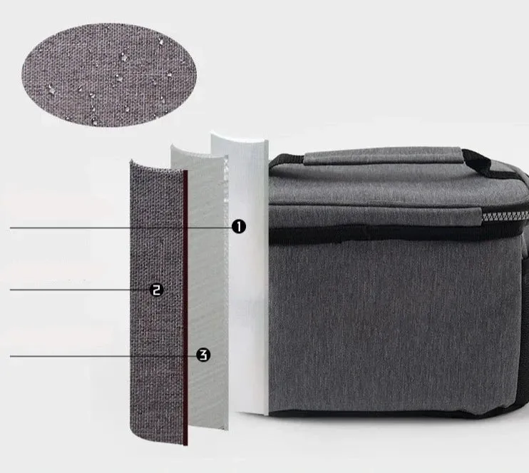 Small Cooler Bag 5.6L Thermal Bag with Ice Packs