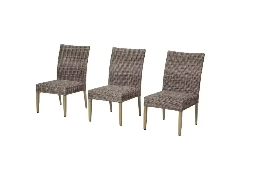 Solace Hill 9-Piece Padded Wicker Outdoor Dining Set