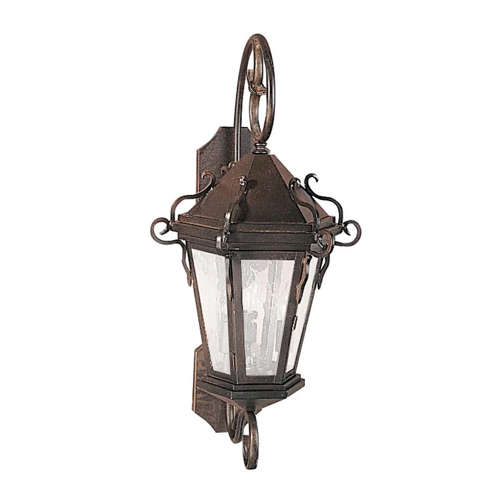 SPJ Lighting SPJ46-06B Scroll Mount Lantern 120V