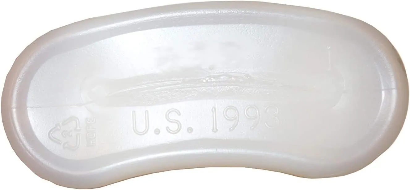 SportFlask Fighter Pilot Flask Great for Concerts, Fishing, Skiing, Backpacking, Hiking - 16oz US Military Issue Plastic Flask BPA Free Made in USA (Natural   Black)