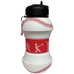 sports silicone collapsible water bottle