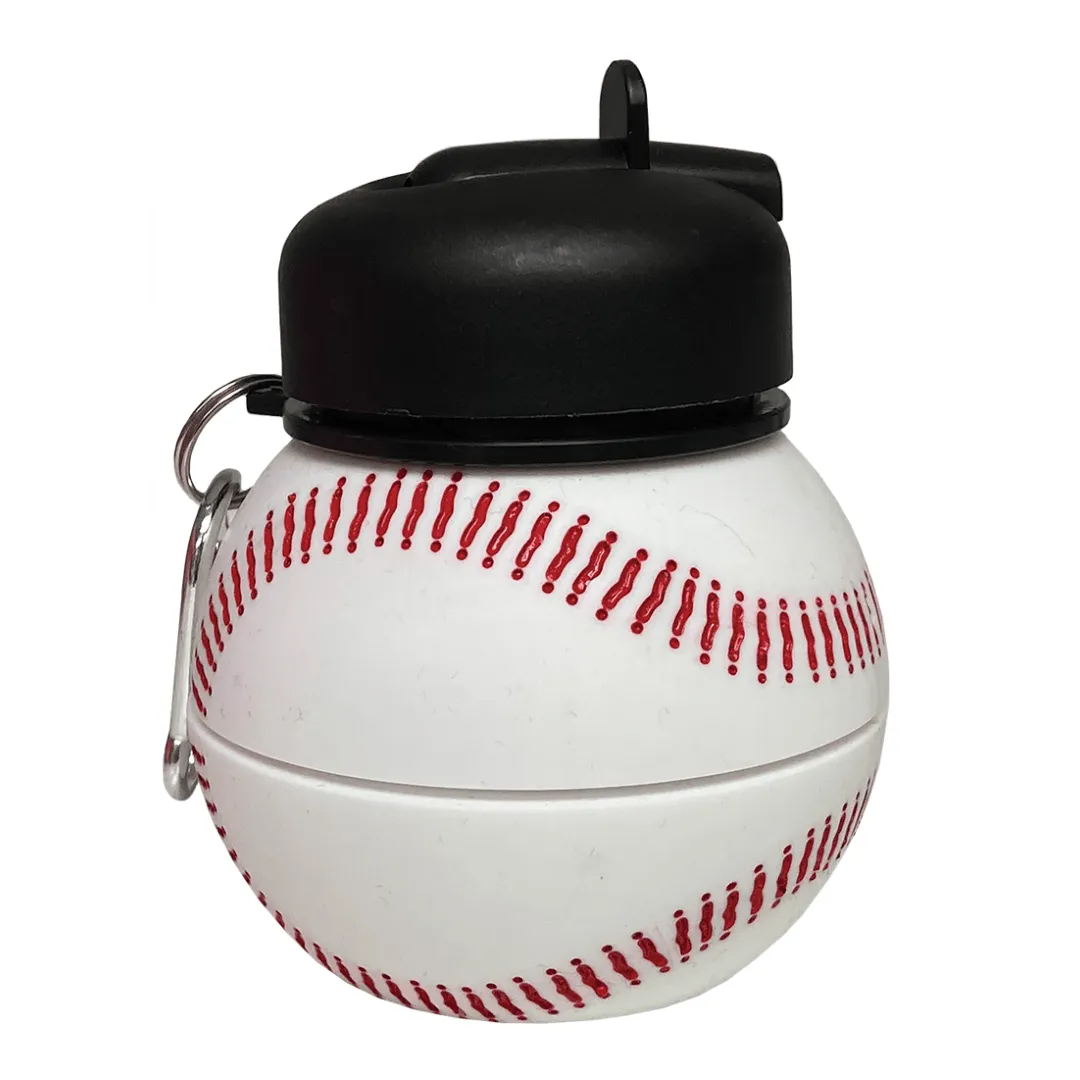 sports silicone collapsible water bottle