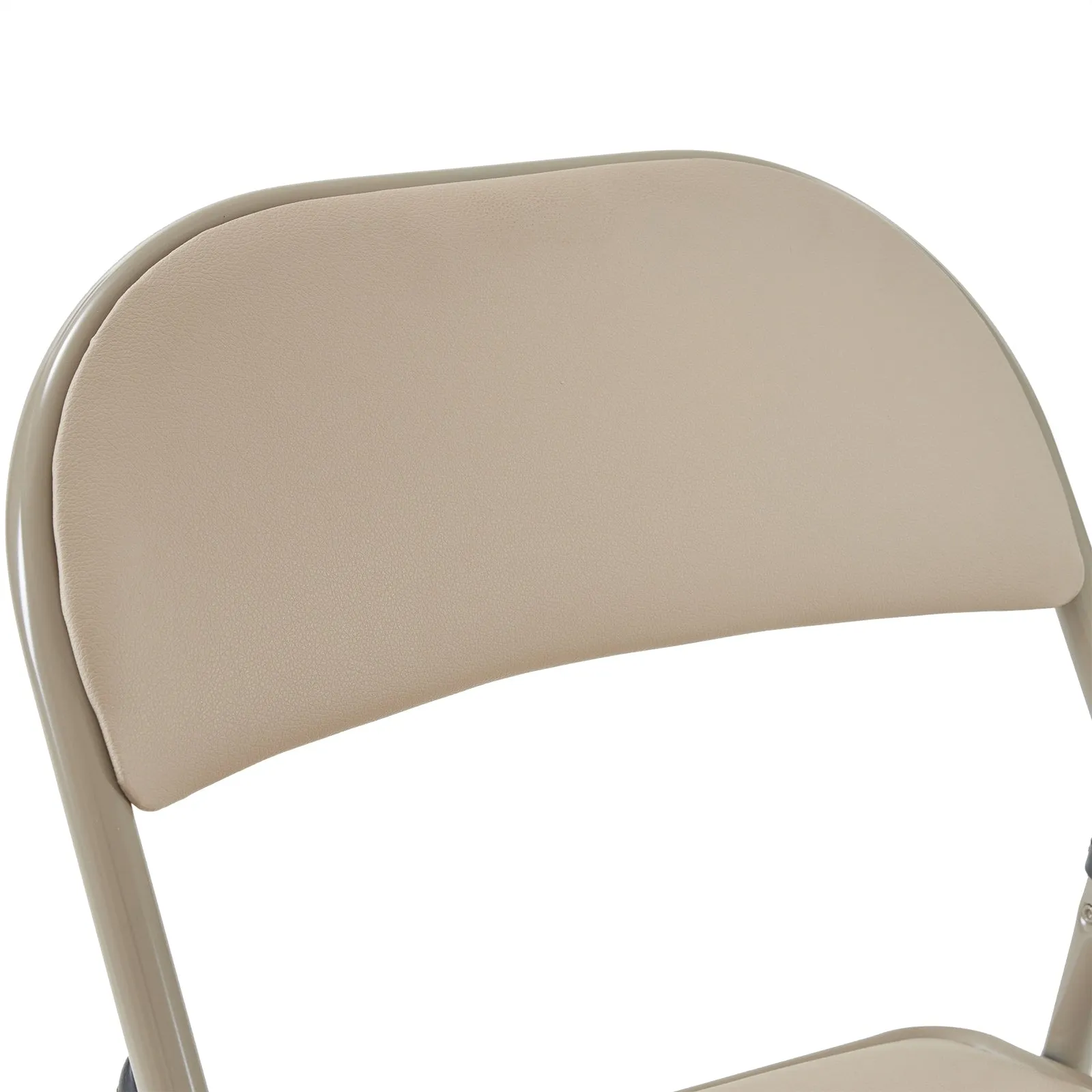 Stackable Folding Chairs Set of 6 for Office Party or Conference Use - 15.7" L x 17.7" W x 30.3" H