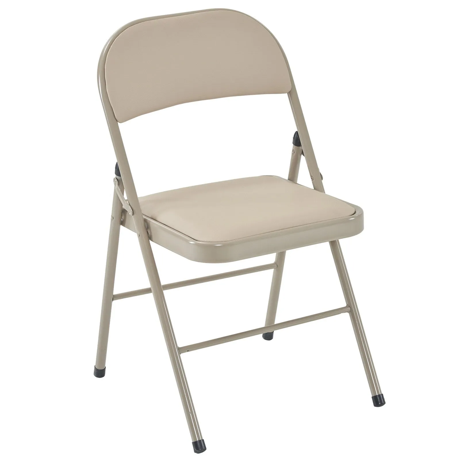 Stackable Folding Chairs Set of 6 for Office Party or Conference Use - 15.7" L x 17.7" W x 30.3" H