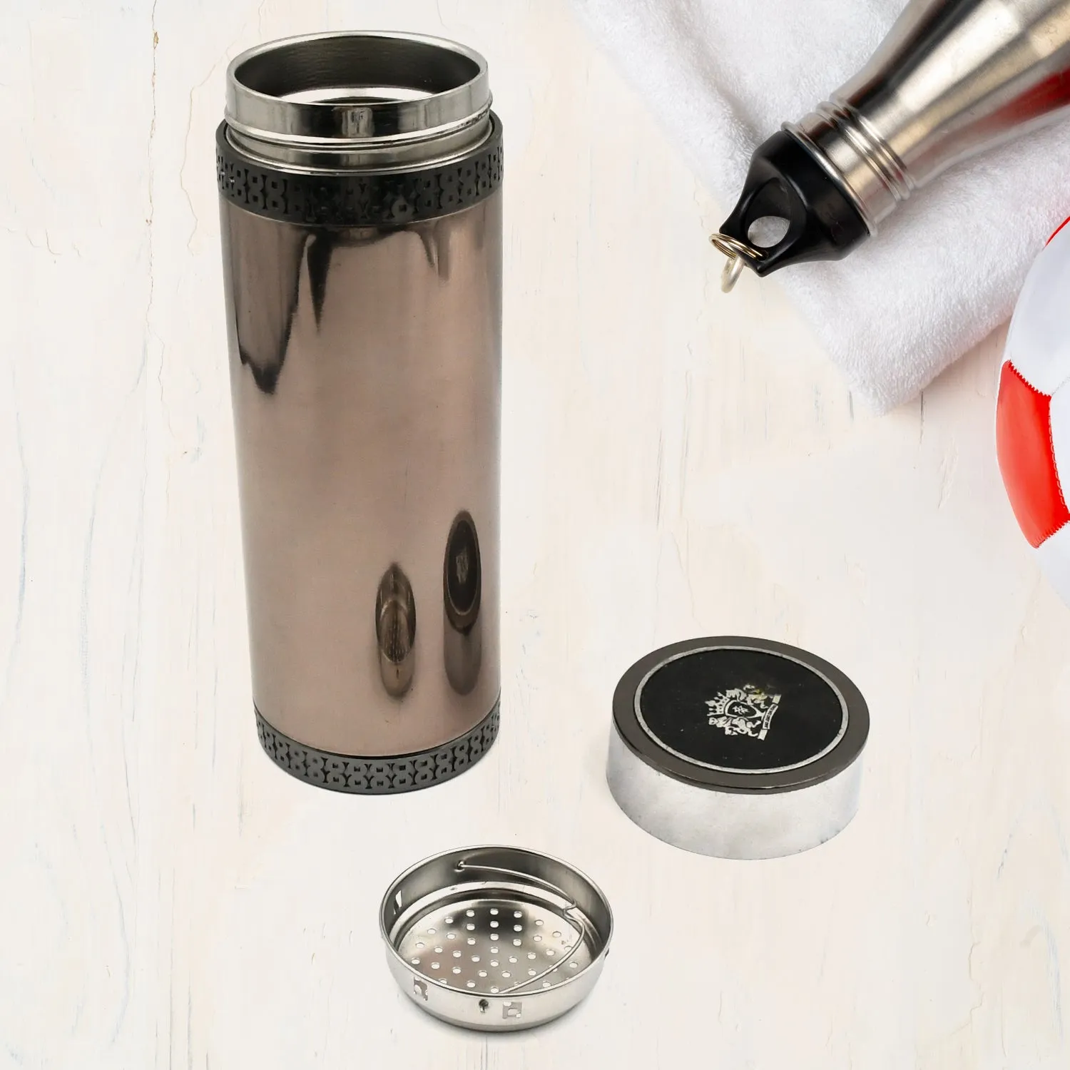 Stainless Steel Water Bottle - Leak Proof, BPA Free