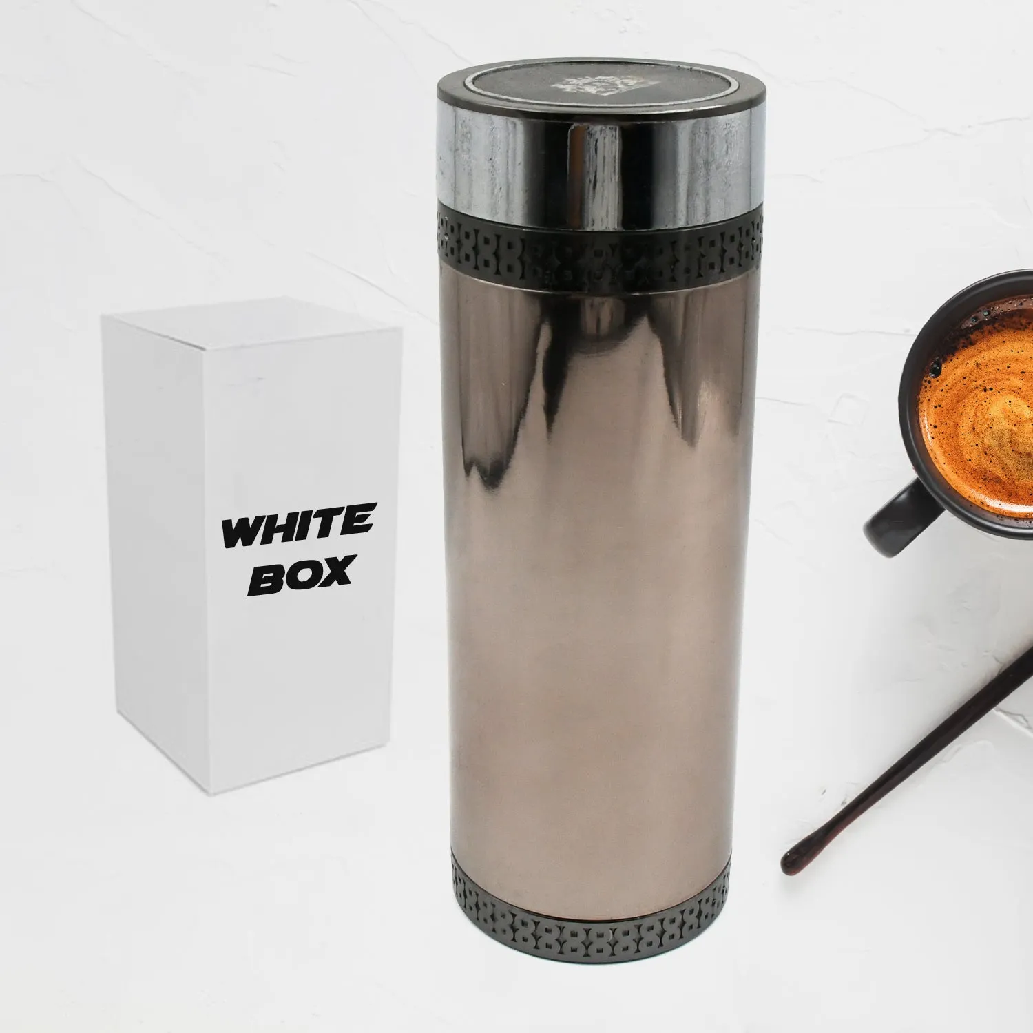 Stainless Steel Water Bottle - Leak Proof, BPA Free