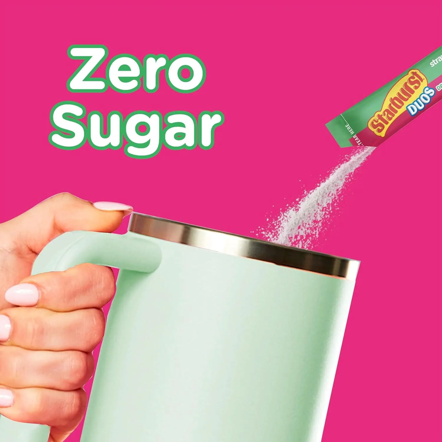 Starburst Duos Singles To Go Powdered Drink Mix, Strawberry Watermelon, 12 Boxes with 6 Packets Each - 72 Total Servings, Sugar-Free Drink Powder, Just Add Water, 6 Count (Pack of 12)
