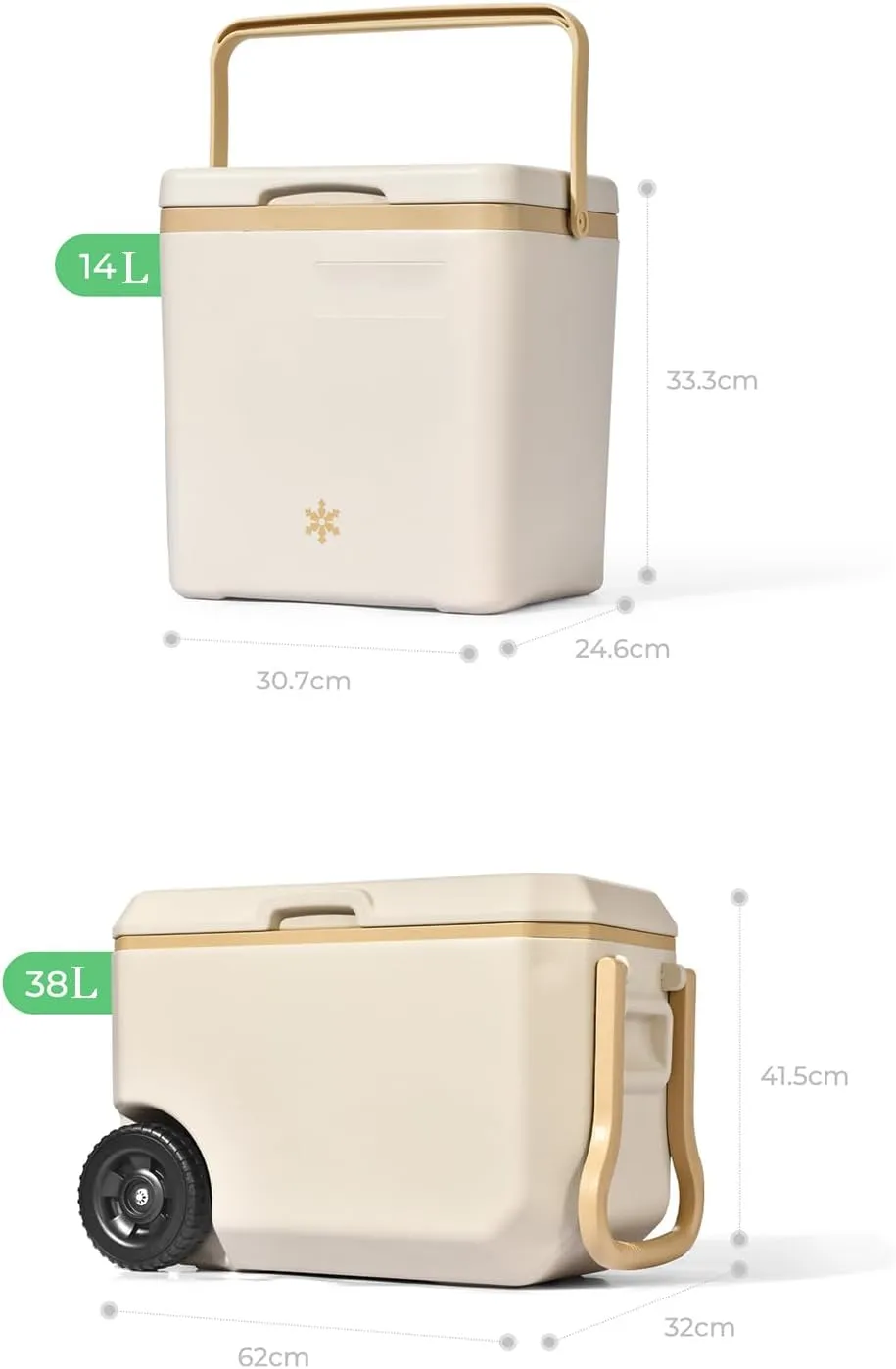 Suitable for Mercury Colony Park/Comet/Cougar/Custom/Eight/Monterey Camping - Easy to Clean, Car Trunk Insulated Box Cooler Bag Insulated Trunk Insulation,B 14L