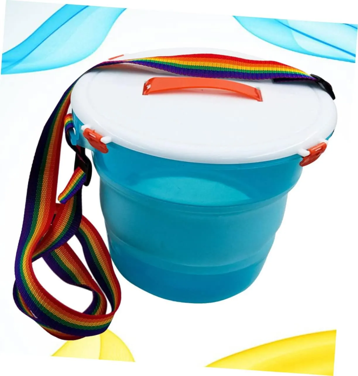 SUPVOX Foldable Water Basin Portable Water Bucket Collapsible Water Basin Collapsible Pail Fish Container Beach Bucket Fish Bucket Travel Camping Fishing Accessories