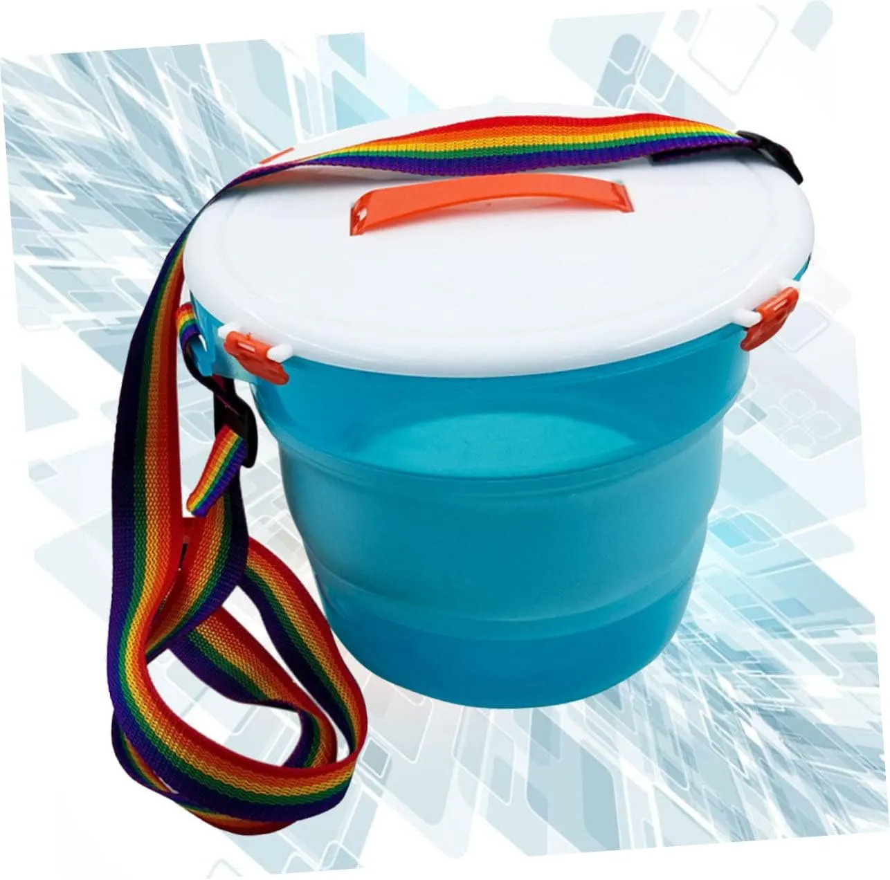SUPVOX Foldable Water Basin Portable Water Bucket Collapsible Water Basin Collapsible Pail Fish Container Beach Bucket Fish Bucket Travel Camping Fishing Accessories