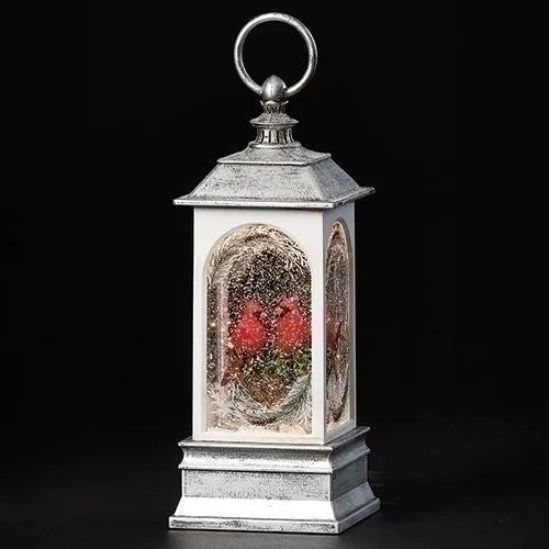Swirl Cardinal Lantern