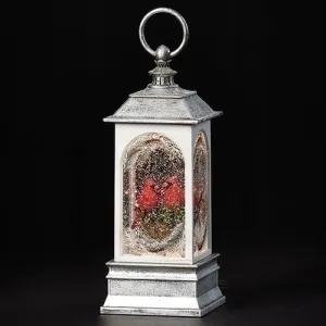 Swirl Cardinal Lantern