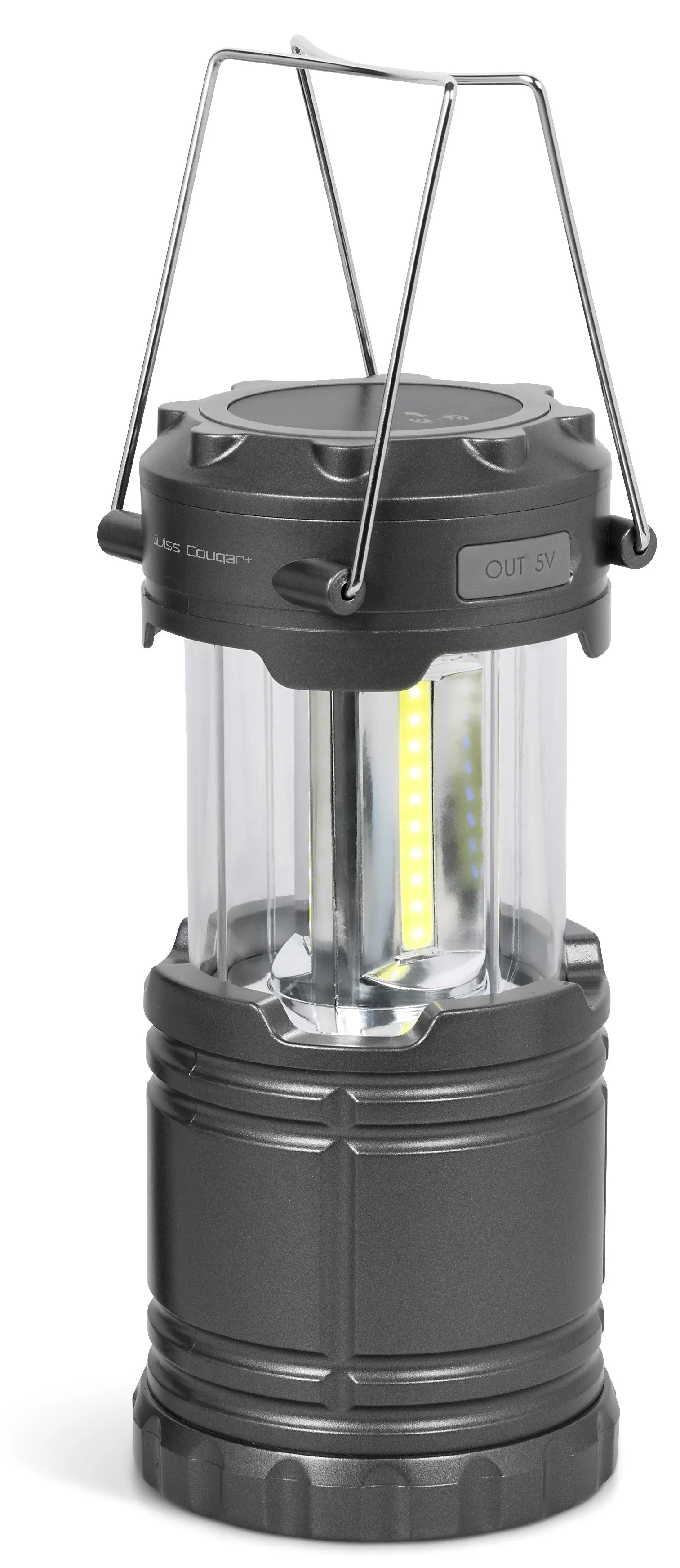 Swiss Cougar Lantern & Wireless Charging Power Bank