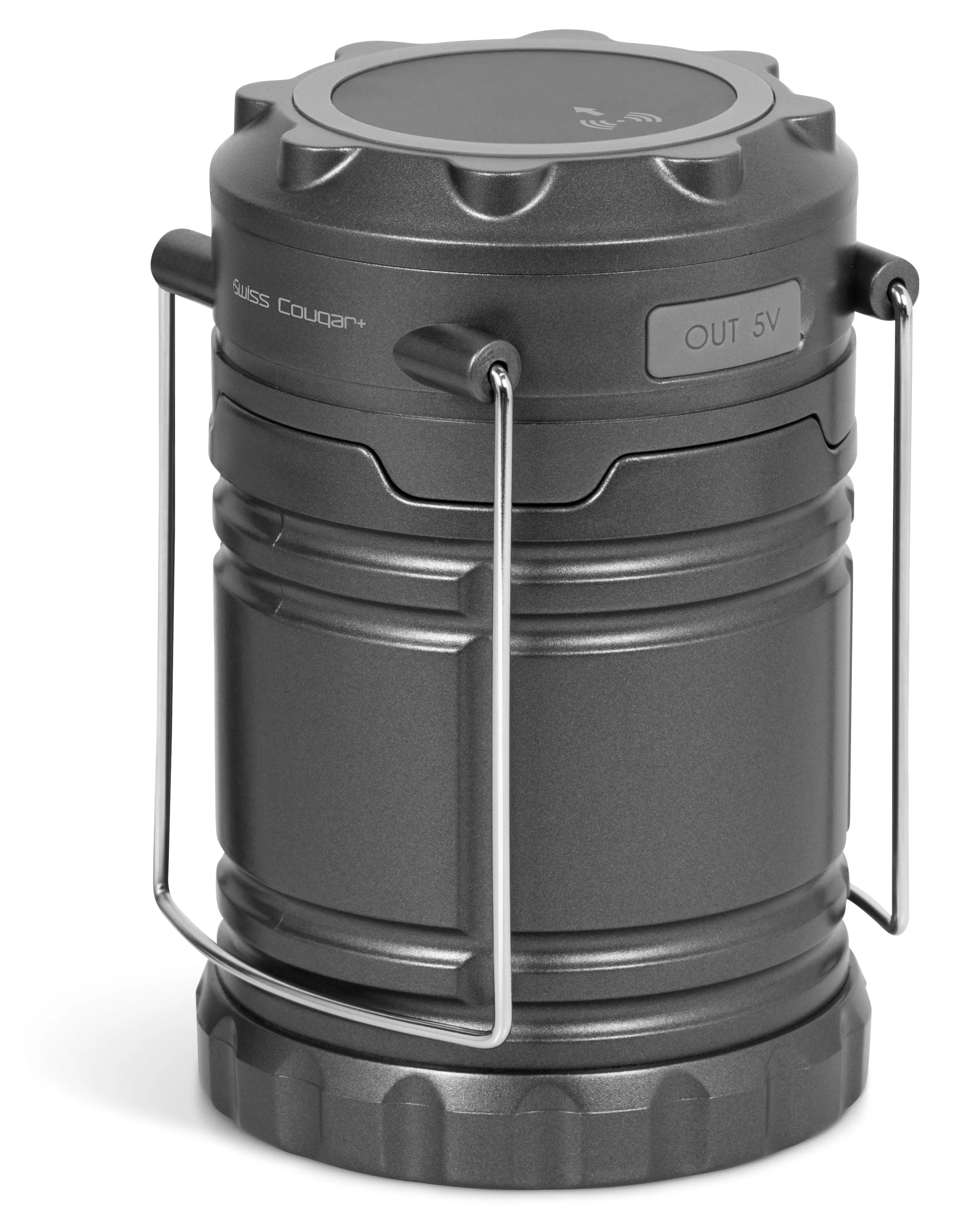Swiss Cougar Lantern & Wireless Charging Power Bank