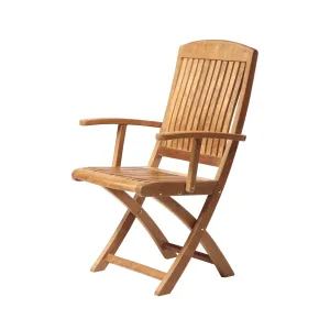 Teak Folding Armchair Colorado