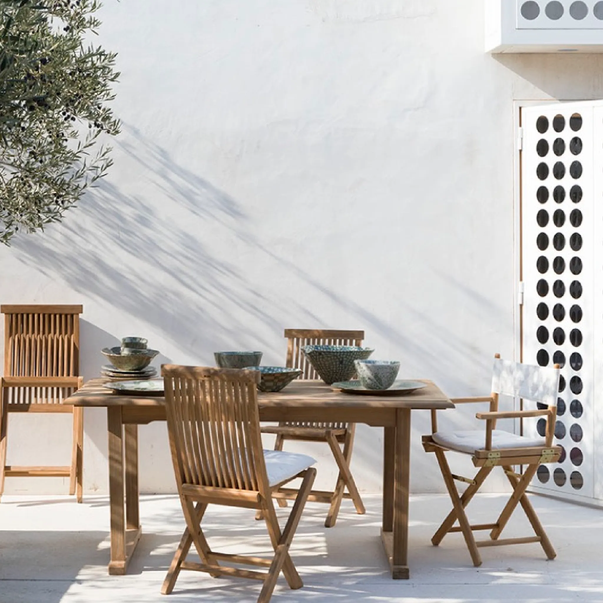 Teak Folding Outdoor Chair | Unopiu William