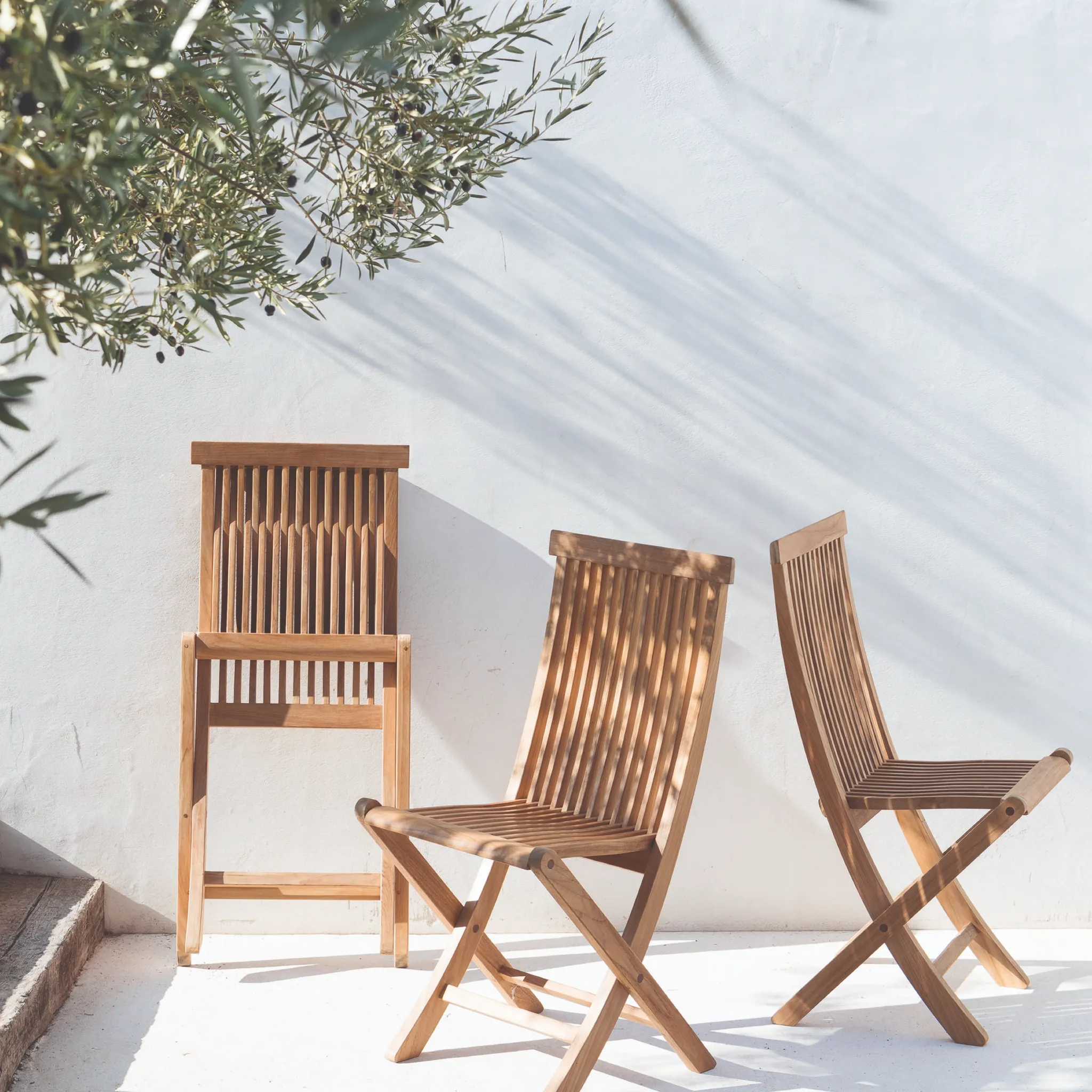 Teak Folding Outdoor Chair | Unopiu William