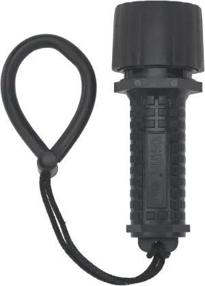 Tekna T2L-6100 Lite 6 Compact Waterproof Tactical LED Flashlight, Black