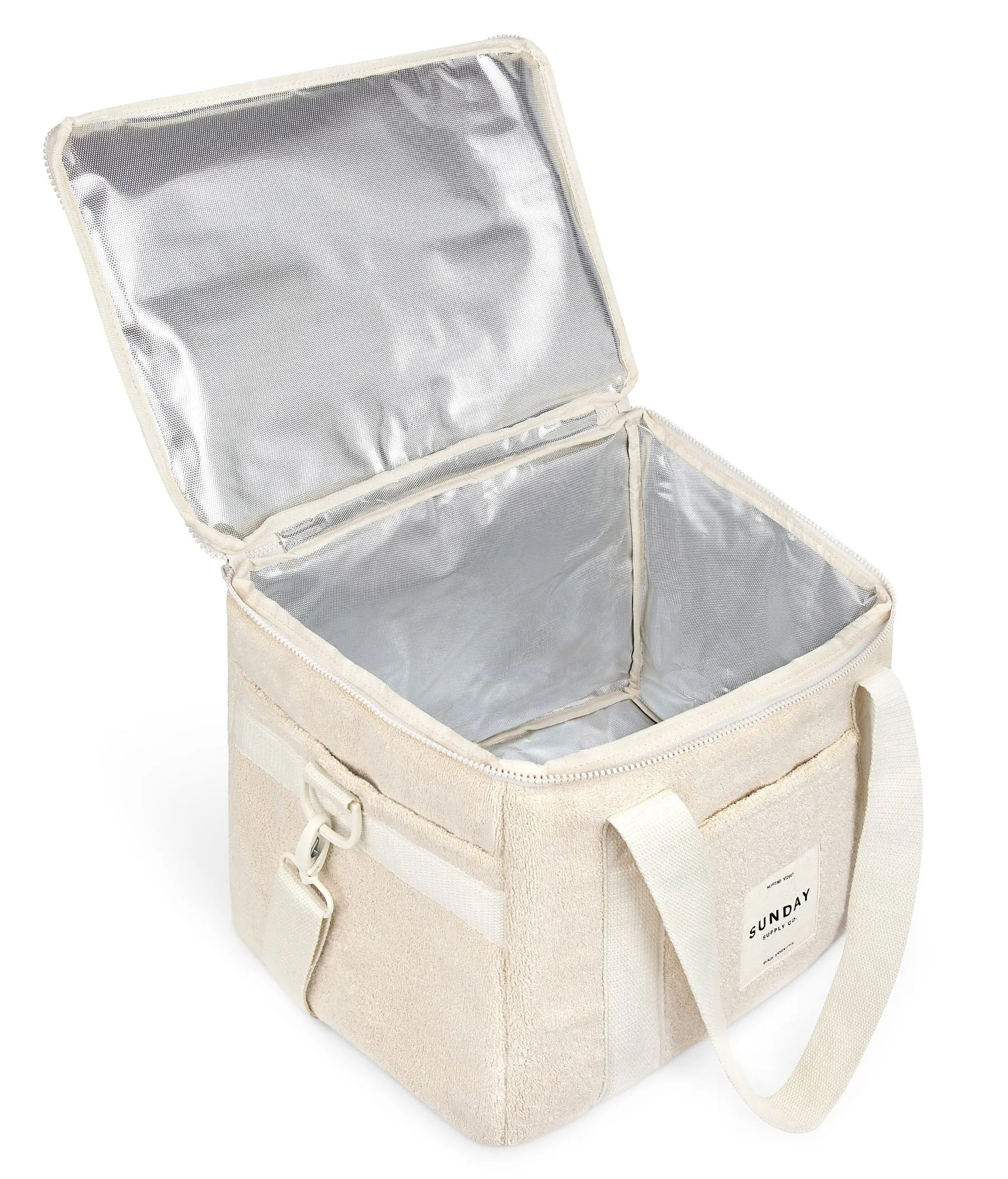 TOWELLING COOLER BAG - DUNES