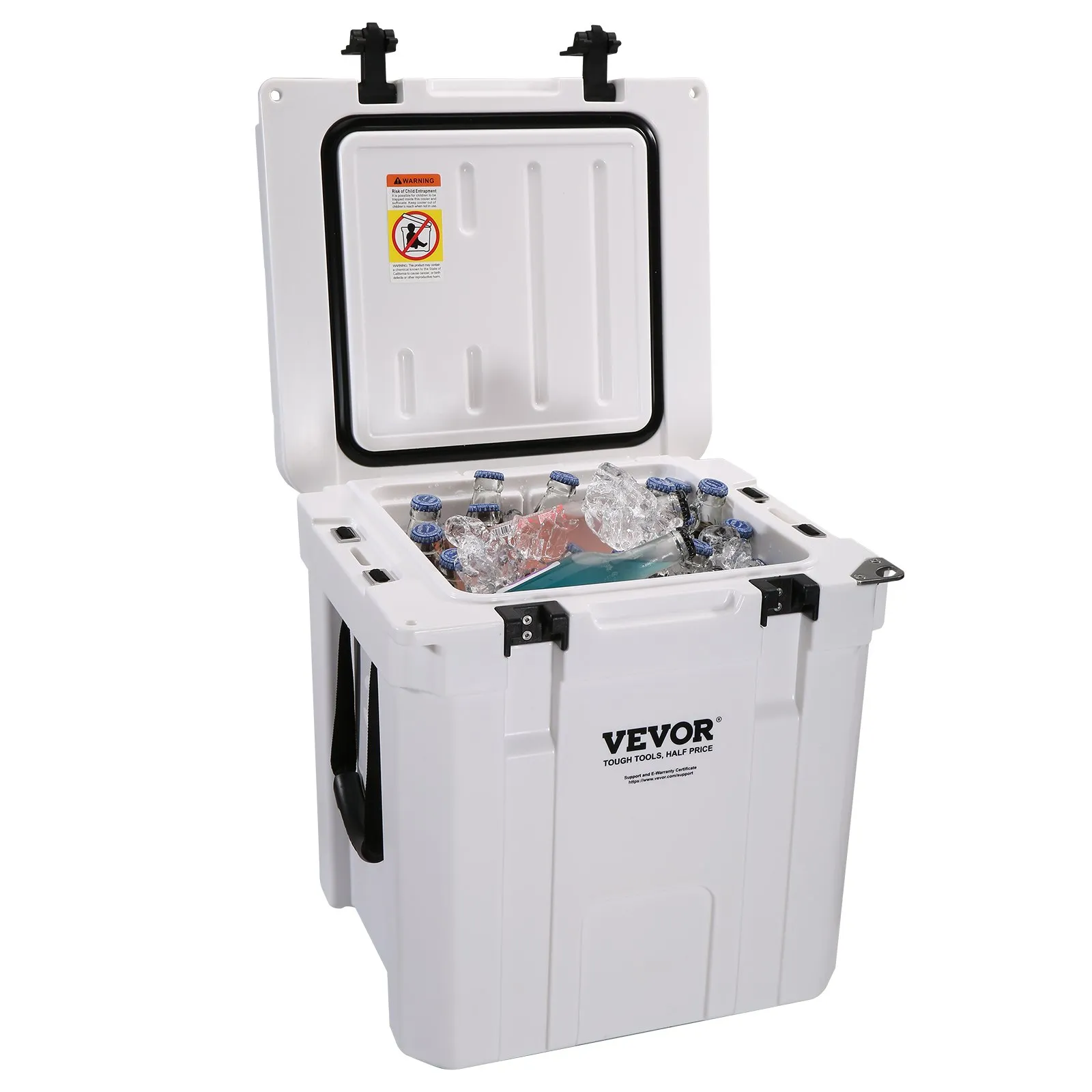 VEVOR Insulated Portable Cooler - Keep Your Beverages Ice Cold for Days