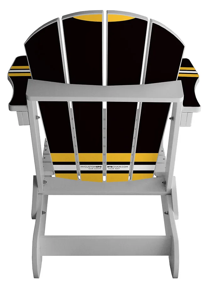 Vintage Boston Bruins™ Complete Custom with personalized name and number Jersey Chair Mini
