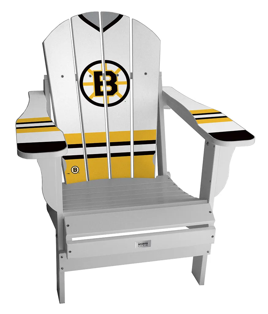 Vintage Boston Bruins™ Complete Custom with personalized name and number Jersey Chair Mini
